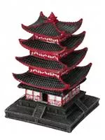 AquaDella Aquariendekoration Chinese Pagoda