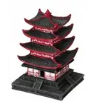 AquaDella Aquariendekoration Chinese Pagoda