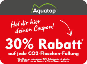 30% Rabatt auf Co2 Flaschen Füllungen