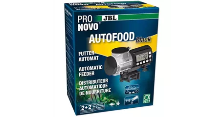 JBL ProNOVO AutoFood BLACK - Futterautomat für Aquarien