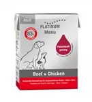 Platinum Menu Adult Beef + Chicken - Hunde-Nassfutter 