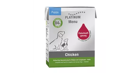 Platinum Menu Puppy Chicken - Hunde-Nassfutter 